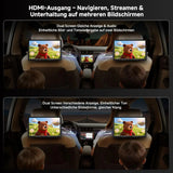 ATOTO V10G2D7OC 7 Zoll Android 2 DIN Autoradio mit Wireless CarPlay & Android Auto, Karaoke im Auto, aptX HD Bluetooth 5.4, DSP Audio 7.1.2, Ambientebeleuchtung, 4G LTE/WLAN, Agentische KI