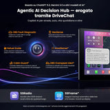 ATOTO S84G211P-S01 10,1 Pollici QLED Android Autoradio Doppio DIN, CarPlay e Android Auto wireless, 4G LTE, WiFi/USB-Tethering, Hi-Fi DSP con pre-uscita 4V, con telecamera per la retromarcia, 4G+64G