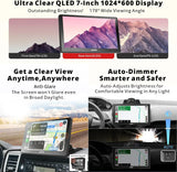 ATOTO 7" GPS Per Auto – QLED, Doppio Bluetooth, 4+32G, Wireless CarPlay & Android Auto, MirrorLink, 4G LTE, HDMI, Sensore di Luminosità Automatico, Tracciamento GPS, Autostereo Portatile Android