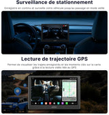 ATOTO AC-HN9CBV2 Caméra Intérieure Frontale, AHD 1080p, Grand Angle 135°, Vision Nocturne Starlight, Enregistrement en Boucle, Mode Parking, Série V10