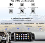 ATOTO S8G2A74MS 7" Touch Screen Double Din Head Unit, Wireless CarPlay & Android Auto, Dual Cam, ChatGPT AI, 4G LTE, DSP, Octa-Core 4+32GB