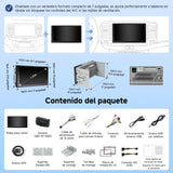 ATOTO A5LG2B7T 7" Android Radio Coche 2 DIN con CarPlay & Android Auto Inalámbrico, Escáner OBD2 Bluetooth, Pantalla Táctil, GPS Navegación, Wi-Fi/USB/FM/AM/RDS, DSP/LRV