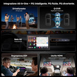 ATOTO V10G211OC 10" Android 2DIN Autoradio, 6GB+128GB, Bluetooth 5.4/Wi-Fi, CarPlay e Android Auto Senza Fili