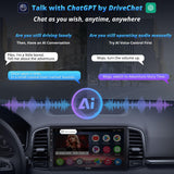 Autoradio Android Double DIN à écran HD laminé, caméra de recul, ATOTOEXCEL 8cœurs 2Go+32Go, CarPlay/Android Auto sans Fil & Bluetooth Double, GPS WiFi/BT/USB Tethering,A6C7PF