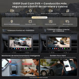 ATOTO X10DG2B7E Radio 2 DIN Android 7" QLED DAB, 8GB+128GB, CarPlay y Android Auto Inalámbricos, 4G LTE, Asistente de Voz AI, GPS, Micrófono Dual, Bluetooth, LRV, 36B-EQ, Entrada HDMI