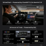 ATOTO X10G110E 10" QLED AI Android Single Din Car Stereo, Floating Screen Head Unit, 8G+128G in-Dash Navigation, 4G LTE, Wireless Carplay & Android Auto, Dual Phone Connection & 2 BT, 36B-EQ
