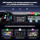 ATOTO S84G2D7PB 7" Autoradio Android 2 DIN con Pantalla Táctil, Iluminación Ambiental, Alerta de Colisión, Vigilancia de Aparcamiento, GPS Integrado, DSP Hi-Fi con Salida 4V
