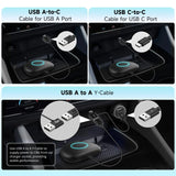 ATOTO CB6 AI Bluetooth CarPlay Adapter with OBDII Scanner, 8GB RAM, 128GB Storage, 4G LTE, GPS Navigation, Mirror Link, Voice Control, Bluetooth, OTA Updates