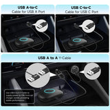 ATOTO CB6 AI Bluetooth CarPlay Adapter with OBDII Scanner, 8GB RAM, 128GB Storage, 4G LTE, GPS Navigation, Mirror Link, Voice Control, Bluetooth, OTA Updates