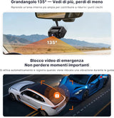 ATOTO AC-HN9CBV1 Telecamera Abitacolo, Rivolta Indietro (Montata Davanti), AHD 1080p 30fps, Visione Notturna Starlight, Grandangolo 135°, Modalità Parcheggio – Solo per Serie V10