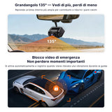 ATOTO AC-HN9CBV1 In-Cabin Camera, Rearward-Facing (Front Cabin Mount), AHD 1080p 30fps, Starlight Night Vision, 135° Wide-Angle, Loop Recording, Parking Mode – Only for V10 Series