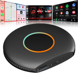 ATOTO CB6 Wireless CarPlay Adapter - Android AI Box, 4GB/64GB, Dual BT, GPS, App Support (Wired to Wireless Converter)