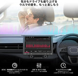 ATOTO A6G110PF 10.1" 8コア 1 Din＆ 2 Din Androidカーステレオ、2+32GB、ワイヤレスCarPlay & Android Auto、フローティングQLEDタッチスクリーン、ChatGPT、GPSトラッカー、HD LRV、WiFi/Bluetooth/USB、デュアルBluetooth