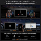 ATOTO X10G209E 9 Pouces Autoradio Double Din – Entrée Caméra Avant et Recul 1080P, Écran Tactile QLED, 8GB+128GB, CarPlay sans Fil, Android Auto, 4G LTE, Wi-Fi, Bluetooth, DSP, AMP, SUB, GPS