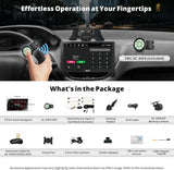ATOTO 9" Portable Car Stereo with QLED Touchscreen, Wireless/Wired CarPlay & Android Auto, 2GB+32GB, ChatGPT AI, Fast Boot, 1280x720p Display