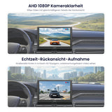 ATOTOEXCEL AHD 1080p Rückfahrkamera mit 30fps, 134° Weitwinkel, Starlight-Nachtsicht, IP67 Wasserdicht, G-Sensor, Parkmodus, Loopaufnahme, Nur Kompatibel mit Der V10-Serie, AC-HN9RRV3