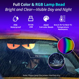 ATOTO CI-VIALD13 Scrolling Advertising LED Signs, AI Voice Control, Programmable led sign，Bluetooth APP Control，13.7" x 4"