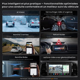 ATOTO X10DG2B7E Autoradio 2 DIN 7 Pouces, QLED, 8+128G, Microphone Double et Entrée Caméra, CarPlay & Android Auto sans fil, 4G LTE, Assistant vocal IA, Suivi GPS, DAB, Bluetooth, LRV, Entrée HDMI