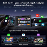ATOTO A7G209PKL 9" Android 2 DIN Car Stereo, 4GB+64GB, Wireless CarPlay & Android Auto, Wi-Fi/Bluetooth/USB Tethering, Hi-Fi DSP with 4V Pre-Outs, AI Chat & GPS Tracking
