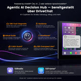 ATOTO A7G211PKL 12,95" QLED 2 DIN Radio Android, 8G+128G, 4G LTE Integrado, Wireless CarPlay & Android Auto, DSP, Navegador GPS, WiFi/BT, Entrada de Cámara 1080P