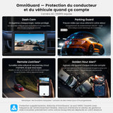 ATOTO S84G211P-S01 10,1 Pouces QLED Android Autoradio Double DIN, CarPlay et Android Auto sans fil, 4G LTE, Wi-Fi/Partage de connexion USB, DSP Hi-Fi avec pré-sortie 4V, avec caméra de recul, 4G+64G