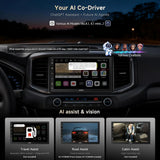 ATOTO S8G2C74MS 7" Android 11 ChatGPT Double Din Car Stereo Wireless CarPlay & Android Auto S8 Gen3 Octa-Core 4G RAM+32G ROM LTE/WiFi Dual BT DSP Front Camera GPS Tracking