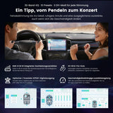 ATOTO A7G211PKL 12,95" QLED 2 DIN Radio Android, 8G+128G, 4G LTE Integrado, Wireless CarPlay & Android Auto, DSP, Navegador GPS, WiFi/BT, Entrada de Cámara 1080P