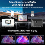 ATOTO P8 GPS Pour Voiture 7" - Android Auto/CarPlay Sans Fil, Double Caméra 1080P, WDR, Variateur Auto, Charge Rapide