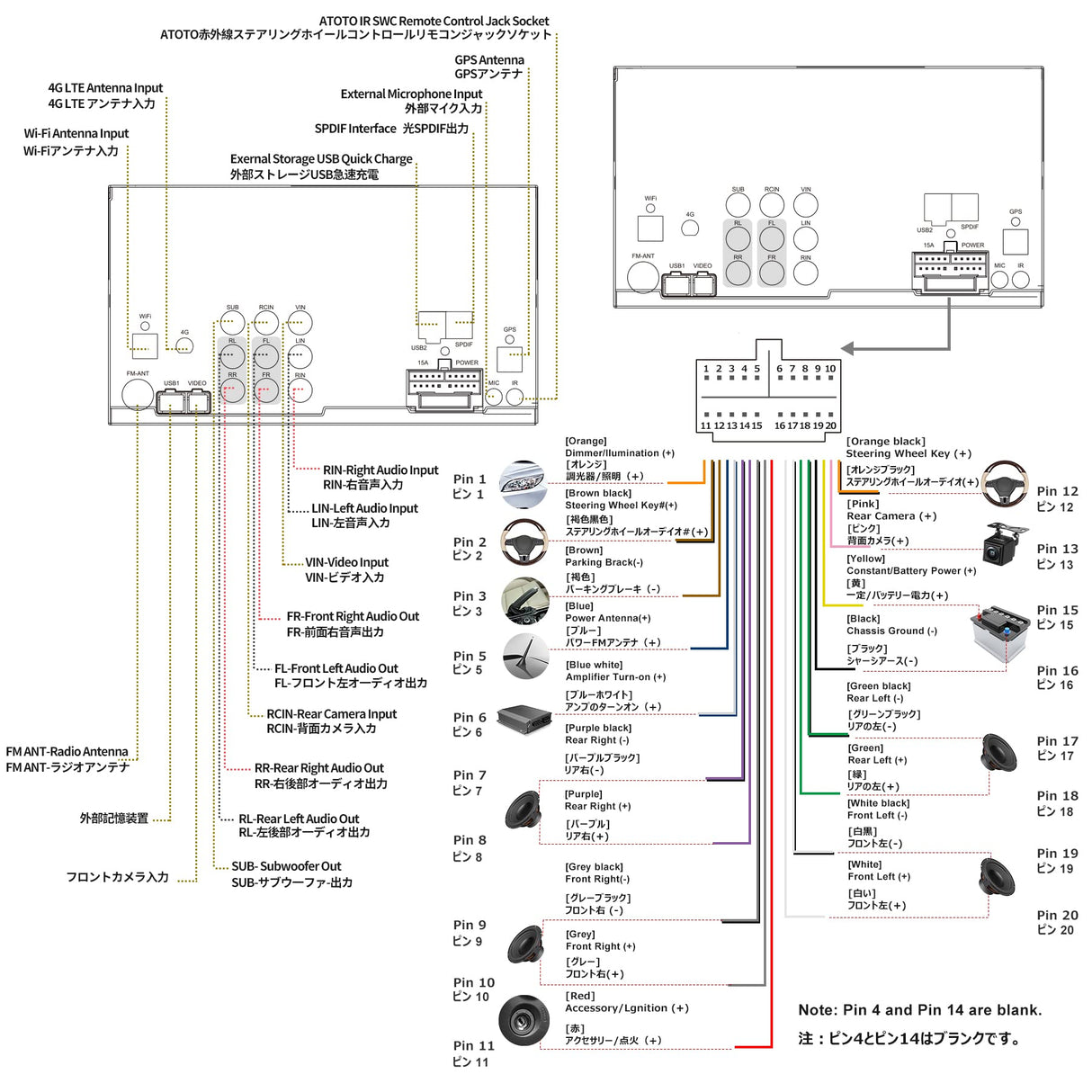 [10 inch/QLED] ATOTO S8 Pro S8G2104PR-N Double-DIN Android Car Stereo Receiver,Wireless CarPlay & Android Auto,Dual BT w/aptX HD,Split Screen Display,USB Tethering, VSV&LRV, Built-in 4G Cellular Modem