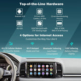 ATOTO S8 4G+32G Android Autoradio Doppel DIN Wireless CarPlay Android Auto, 7 Zoll QLED Touchscreen Digital Media Receiver, 4G LTE, ChatGPT, GPS, WiFi/Dual BT/USB, LRV, SCVC, S8G2B74MS