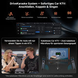 ATOTO V10G2D7OC 7 Zoll Android 2 DIN Autoradio mit Wireless CarPlay & Android Auto, Karaoke im Auto, aptX HD Bluetooth 5.4, DSP Audio 7.1.2, Ambientebeleuchtung, 4G LTE/WLAN, Agentische KI