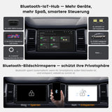 ATOTO A7G2B7PKL-S04 Android Autoradio 2 DIN, 7 Zoll QLED Navi [Inkl. OBD2 Scanner] 4G LTE Integriert, Wireless CarPlay & Android Auto, Hi-Fi DSP Optischer Ausgang/4V Pre-Out, AI DriveChat, SCVC