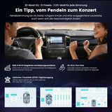 ATOTO A7G2B7PKL-S04 Android Autoradio 2 DIN, 7 Zoll QLED Navi [Inkl. OBD2 Scanner] 4G LTE Integriert, Wireless CarPlay & Android Auto, Hi-Fi DSP Optischer Ausgang/4V Pre-Out, AI DriveChat, SCVC