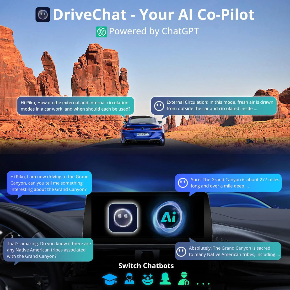 ATOTO S8BMX53L12B8PN 12,3-Zoll Touchscreen CarPlay &amp; Android Auto kompatibel mit BMW X5 (2008-2009) – Kabellos, GPS, DriveChat AI, Dual Bluetooth, 4G LTE, Originalfunktionen erhalten