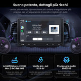 ATOTO F7G211WE Autoradio 2 DIN da 10,1", Apple CarPlay Wireless e Android Auto Wireless, Stereo Auto Touchscreen, Bluetooth, LRV, MirrorLink, Comandi al Volante, AUX, Radio FM/AM