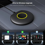 ATOTO CB6 Wireless CarPlay Adapter, AI Drivechat, GPS, 4G LTE, 8+128GB