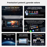 ATOTO S84G2B7P 7" Autoradio Android 2 DIN, CarPlay e Android Auto Wireless, DSP Hi-Fi con Pre-Out 4V, Chat IA, Tracciamento GPS, WiFi/Bluetooth/USB, 4G+64G