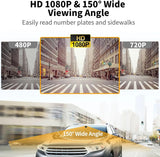ATOTO AC-FCR01W 1080P Front Camera with 150° Wide Angle, Strong Light Suppression, Built-in G-Sensor – Compatible with ATOTO P8 Series Only