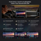ATOTO X10G141E-R3S 14.1” Android Car Stereo, Single & Double DIN Compatible, FlexView Pro Floating Screen, Twinsight Dual-Cam Recording, 7.1.2-Channel Audio, AI Vision, Re-Mote LiveView, ADS Protocol