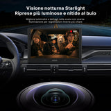 ATOTOEXCEL Telecamera Abitacolo,Rivolta Indietro(Montata Davanti),AHD 1080p,30fps,Visione Notturna Starlight,Grandangolo 135°,Reg. in Loop,Modalità Parcheggio,Compatibile Solo con Serie V10,AC-HN9CBV1