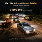 ATOTO AL-F14-18W LEAPROCK 4" 18W LED Light Bar, 1-Pack, Off-Road/Automotive Lighting