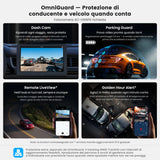 ATOTOEXCEL S8Gen4 10,1 pollici QLED Android Autoradio 2 DIN, CarPlay e Android Auto wireless, autoradio touchscreen 4G LTE, WiFi/USB-Tethering, Hi-Fi DSP, pre-out 4V, con telecamera posteriore, 4G+64G