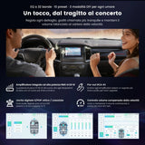 ATOTOEXCEL A7 7 Pollici Android Autoradio 2 Din, 4G LTE Integrato, Wireless CarPlay & Android Auto, Hi-Fi DSP/Uscita Ottica/4V Pre-Out, SCVC, AI DriveChat, Tethering WiFi/USB, [Scanner OBD2 Incluso]