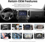 ATOTO S8LSLD10ADM 10.1" Android Car Stereo for Chevy Silverado 1500 2014–2018, Silverado 2500HD 2015–2019 & GMC Sierra, Wireless CarPlay & Android Auto, 4G LTE, QLED Display, DSP, GPS Navigation