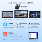 ATOTO A5LG2A7T 7" Double DIN Car Stereo, Backup Camera, 1280×720 Touchscreen, Wireless CarPlay and Android Auto, 2G+32G, WiFi, Bluetooth, USB Tethering, 24B-EQ DSP, MirrorLink, FM, AM, TF