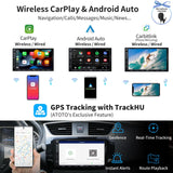 ATOTO S8G2A74SD Lettore video per auto Android da 7", con navigazione, Retrovisore HD con LRV, Wireless CarPlay & Android Auto, Display IPS e altro