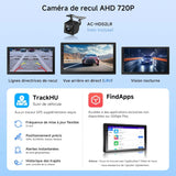 ATOTO A5LG2B7T Android Autoradio CarPlay 2 Din avec Android Auto sans Fil, Scanner OBD2 Bluetooth, Écran Tactile 7", GPS Navigation, Wi-Fi/USB/FM/AM/RDS