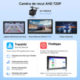 ATOTO A5LG2B7T Android Autoradio CarPlay 2 Din avec Android Auto sans Fil, Scanner OBD2 Bluetooth, Écran Tactile 7", GPS Navigation, Wi-Fi/USB/FM/AM/RDS