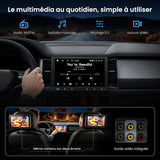 ATOTO F7G211WE 10,1 Pouces Autoradio 2 DIN avec Apple CarPlay Sans Fil et Android Auto Sans Fil, Écran Tactile HD, Bluetooth, MirrorLink, Radio FM/AM