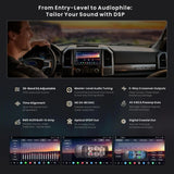 ATOTO X10DG2B7E 7" QLED DAB Autoradio 2 Din Android, 8+128G, Wireless CarPlay & Android Auto, 4G LTE, AI Voice Assistant, GPS Tracking, Dual MIC & Bluetooth, LRV, SVC, 36-Band EQ, HDMI Input